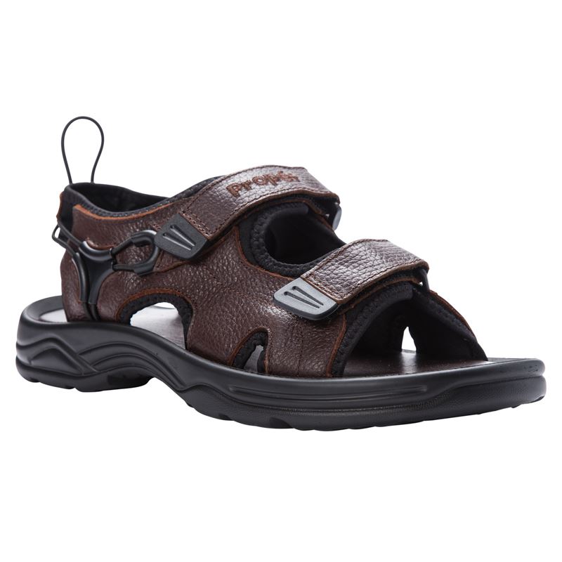 Propet Shoes Men's SurfWalker II-Brown - Click Image to Close